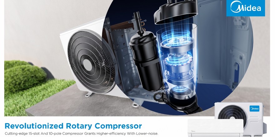 Revolutionized Rotary Compressor Midea