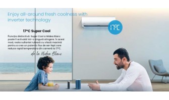 Midea Blanc 17°C Super Cool