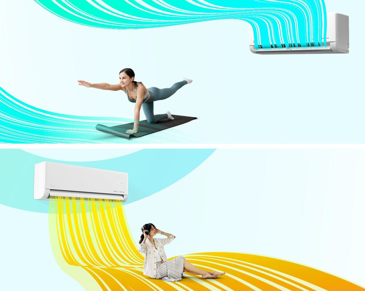 Flux de aer dinamic Midea